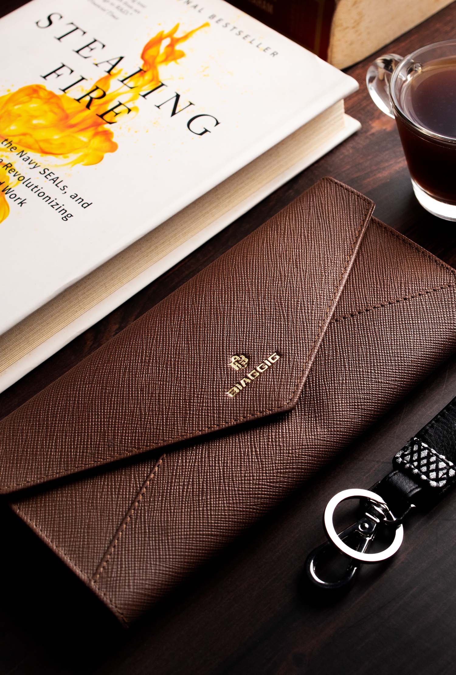 Leather workshop craftsmanship at Biaggio Exports